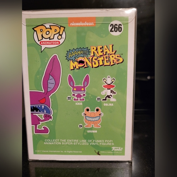 Funko pop ickis #266, NIB. 2017 fall convention exclusive. - Picture 2 of 7